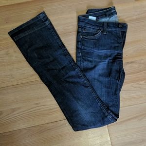 Dark Wash Straight Skinny